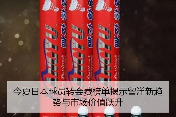 今夏日本球员转会费榜单揭示留洋新趋势与市场价值跃升 - jiuyou